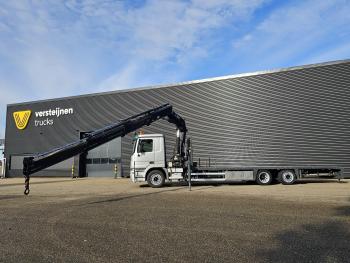 Mercedes-Benz ACTROS 2532 6x2 / HIAB CRANE / MACHINE TRANSPORTER